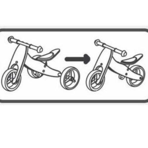 Tocak 2 vo 1 tricikl