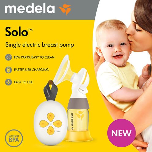 Solo единечна електрична пумпа за гради на Medela