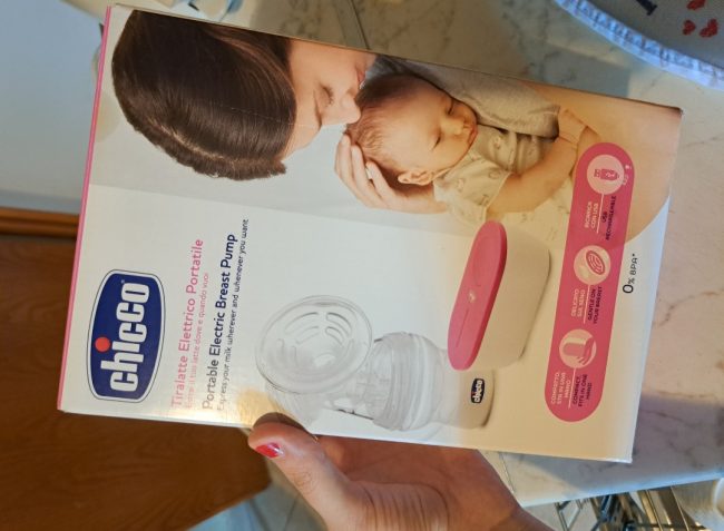 Chicco portable electric breast pump