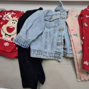 Esenska obleka za devojce 12-18meseci