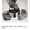 Се продава количка Joie maple 3 во 1 некористена, сеуште во кутија, купена на 08.08.2025 во кутија со фискална и гаранција 12 месеци по цена од 30