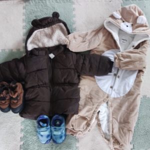 Скафандер јакна патики и чизмички за бебе од 9 месеци до годинка