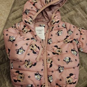 Бебешка јакна со Мини Маус и Фигаро - 68цм