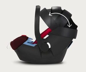 Cybex Aton Q транспортер - Rumba Red