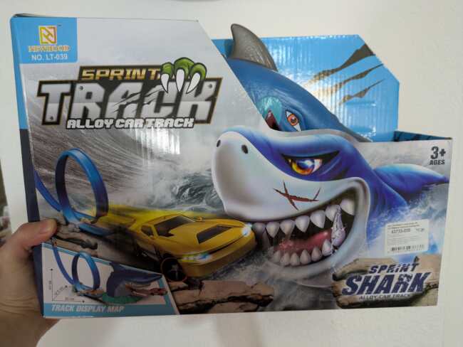 Sprint Shark Alloy Car Track