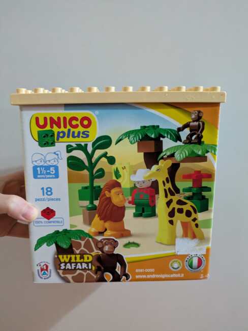 Коцки „UNICO Plus Wild Safari”