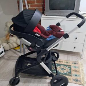 Cybex Aton Q транспортер - Rumba Red