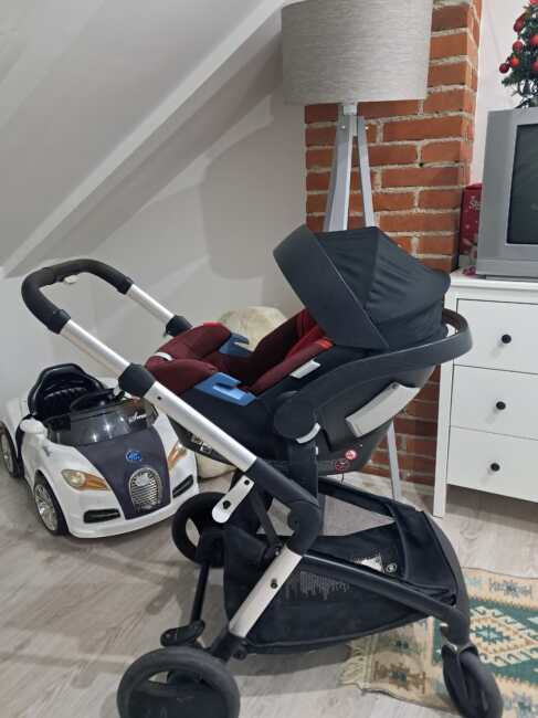 Cybex Aton Q транспортер - Rumba Red