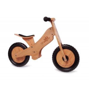 Kinderfeets wooden balance bike со корпа