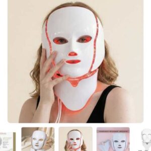 Led mask Erth Beauty - Маска за третман на хормонски акни
