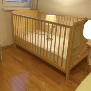 Детско креветче Mothercare Middleton Cot Bed – Natural / Pine